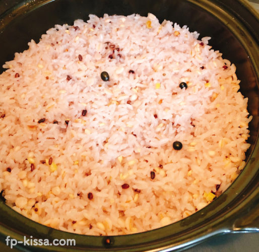 土鍋で雑穀米も炊ける